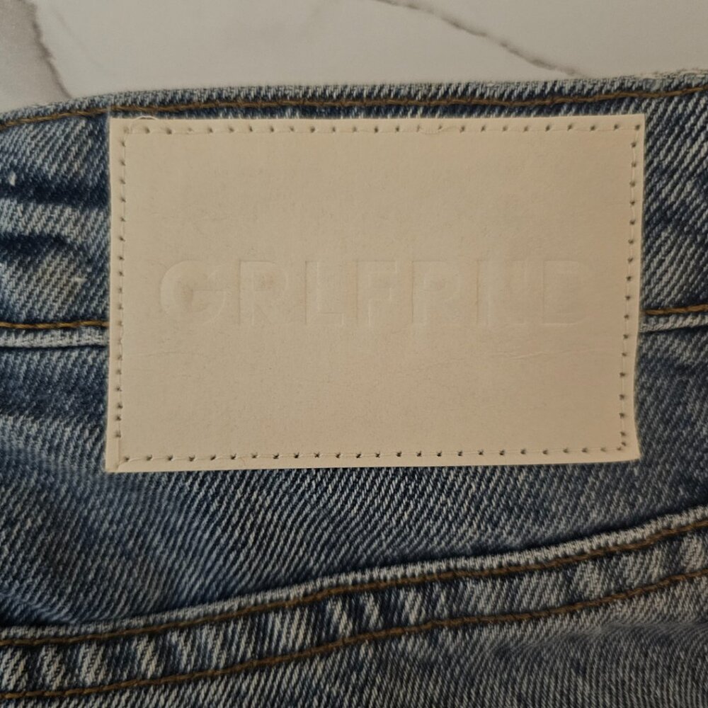 Grlfrnd The Melanie High Rise Boot Cut Cotton Denim Jeans 23 - Picture 7 of 12